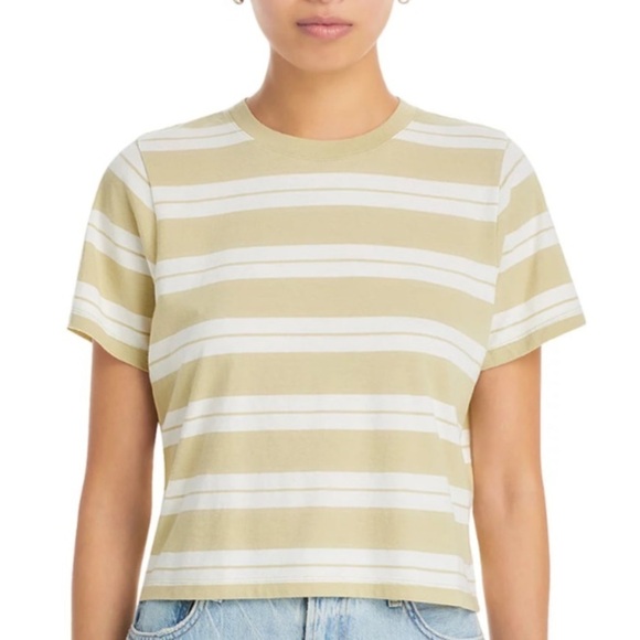 NWT MADEWELL Bella Vintage Striped Short Sleeve Tee Size Medium - Picture 5 of 6